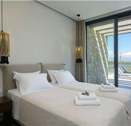 3 bedroom villa with pool & sea view, near Acharavi, sleeps 6